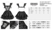 Load image into Gallery viewer, SX023 Organza maid sexy dress underwear