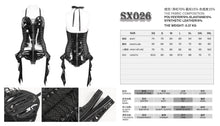 Load image into Gallery viewer, SX026 Punk glazed leather double zipper women one-piece sexy jumpsuit