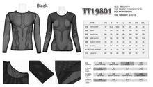 Load image into Gallery viewer, TT19801 Diamond-shaped net basic style long sleeves men t-shirts