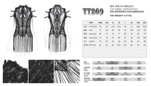 Load image into Gallery viewer, TT269 Gothic Sleeveless Tasseled Women's T-Shirt