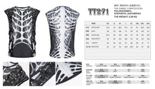 Load image into Gallery viewer, TT271 Punk printed men's T-shirt