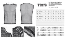 Load image into Gallery viewer, TT273 Sleeveless mesh men's T-shirt