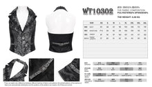 Load image into Gallery viewer, WT10302 Gothic-Patterned Leather Short Vest