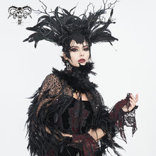 Load image into Gallery viewer, AS178 Gothic Feather Collar