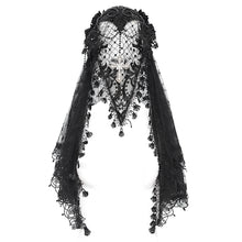 Load image into Gallery viewer, EAS023 Seven Roses Diamond mesh Veil