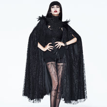 Load image into Gallery viewer, ECT007 Beaded Feather Neck Cloak