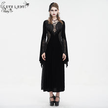 Load image into Gallery viewer, ESKT041 Deep V strappy halterneck dress