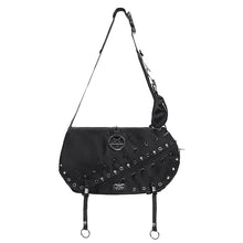 Load image into Gallery viewer, AS294 Punk-Studded Workwear style Crossbody Bag