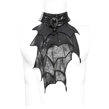Load image into Gallery viewer, AS234 black men Bat-shaped gothic bow tie