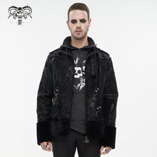 Load image into Gallery viewer, CT188 Punk short plush jacket