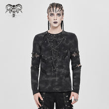 Load image into Gallery viewer, TT303 Punk super stretch brushed knit long-sleeved T-shirt