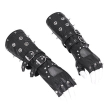 Load image into Gallery viewer, GE03301 Hollow out on the back of the hand Men long gloves