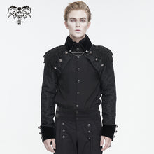 Load image into Gallery viewer, CT221 Gothic jacquard swallowtail short men's jacket