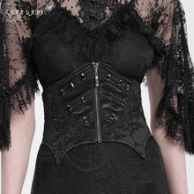Load image into Gallery viewer, EAS029 Bat-shaped bottom jacquard corset