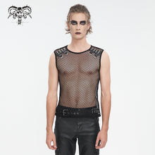 Load image into Gallery viewer, TT273 Sleeveless mesh men's T-shirt