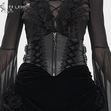 Load image into Gallery viewer, EAS044 Gothic-Patterned Leather belt