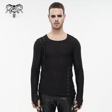 Load image into Gallery viewer, TT177 Coarse mesh asymmetric men T-shirt