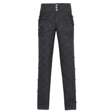 Load image into Gallery viewer, PT249 Gothic jacquard flared trousers