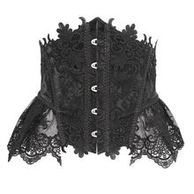 Load image into Gallery viewer, AS179 Gothic pattern leather lace corset