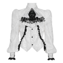 Load image into Gallery viewer, SHT15302 Faux Two-Piece Paisley Men Gothic Shirts