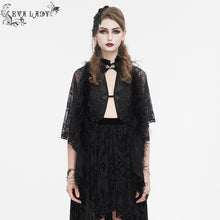 Load image into Gallery viewer, ECA011 feather lace shawl