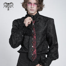Load image into Gallery viewer, AS213 Gothic Rose Jacquard Tie