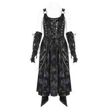 Load image into Gallery viewer, SKT209 Punk Mist Velvet Dress