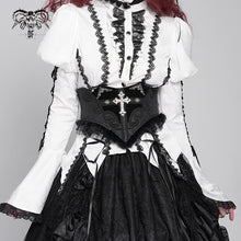 Load image into Gallery viewer, AS227 Gothic dark pattern jacquard corset