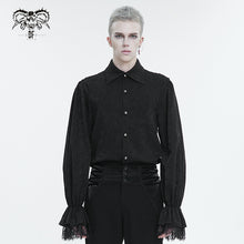 Load image into Gallery viewer, SHT08301 daily Gothic Lantern Sleeve Shirt