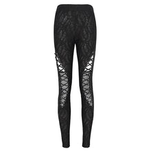 Load image into Gallery viewer, PT220 wild grain pleated strappy stretchy knitted leggings