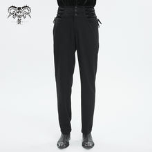 Load image into Gallery viewer, PT217 Gothic pattern leather fake belt men's trousers