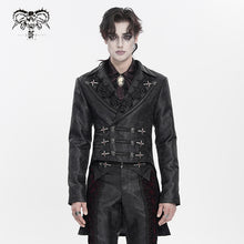 Load image into Gallery viewer, CT281 Gothic Glossy Jacquard Jacket