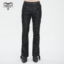 Load image into Gallery viewer, PT227 Mid-waist flared men's strappy pants