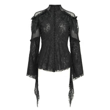 Load image into Gallery viewer, TT27901 Gothic Double Lace Mesh T-Shirt