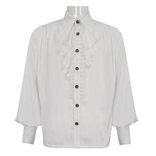 Load image into Gallery viewer, SHT11002 white Everyday Striped Goth Shirt