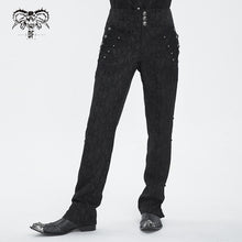 Load image into Gallery viewer, PT249 Gothic jacquard flared trousers