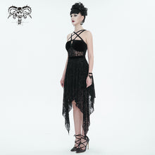 Load image into Gallery viewer, SKT165 Pentagram Velvet Dress