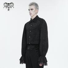 Load image into Gallery viewer, SHT08301 daily Gothic Lantern Sleeve Shirt