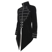 Load image into Gallery viewer, CT21501 black Gothic stand collar tuxedo men's jacket