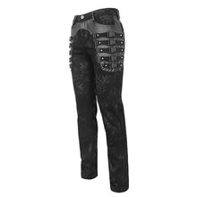 Load image into Gallery viewer, PT228 Punk side buckles men's trousers