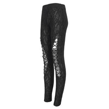 Load image into Gallery viewer, PT220 wild grain pleated strappy stretchy knitted leggings