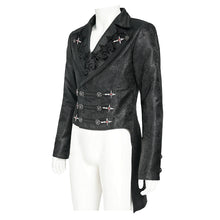 Load image into Gallery viewer, CT281 Gothic Glossy Jacquard Jacket