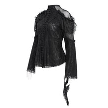 Load image into Gallery viewer, TT27901 Gothic Double Lace Mesh T-Shirt