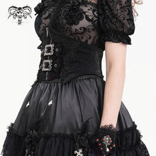 Load image into Gallery viewer, AS199 Gothic shiny pattern leather corset