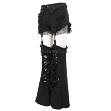 Load image into Gallery viewer, PT206 Detachable brushed twill bootcut trousers