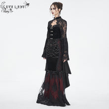 Load image into Gallery viewer, ECT014 Gothic women's one-piece long-sleeved short coat
