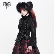 Load image into Gallery viewer, CT266 Gothic snakeskin leather short jacket