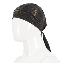 Load image into Gallery viewer, AS162 Stretch foil knitted pirate hat and turban