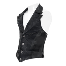 Load image into Gallery viewer, WT10301 Gothic-Patterned Leather Short Vest