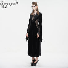 Load image into Gallery viewer, ESKT041 Deep V strappy halterneck dress